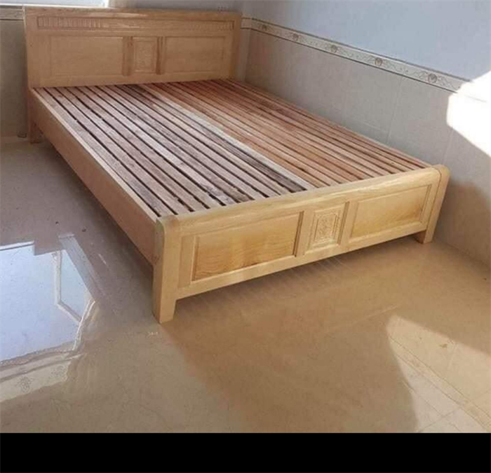 Mẫu giường ngủ bằng gỗ 4
